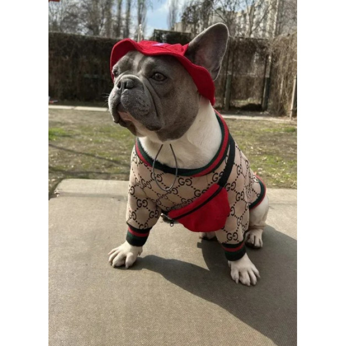 Панама для собак Hat-Dog котон Хакі з патчем