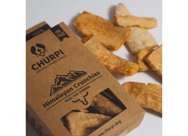 Хрусткі ласощі Crunchies з гімалайського сиру Churpi