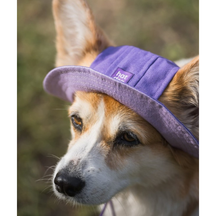 Панама для собак Hat-Dog льон Лавандовий раф