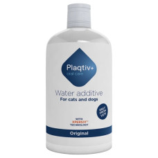 Засіб для догляду за ротовою порожниною для собак та котів Plaqtiv+Water Additive 500 мл.