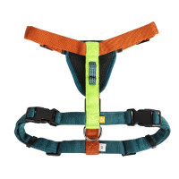 Шлея для собак Color Block Lime Mix Woolly Wolf