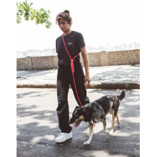 Повідець для собак Zee.Dog - Neon Coral Hands-Free