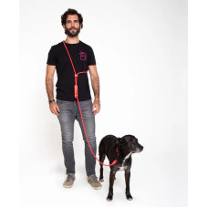 Повідець для собак Zee.Dog - Neon Coral Hands-Free