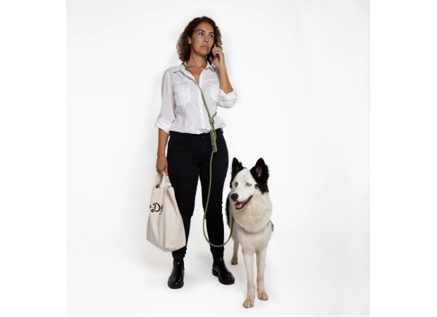 Повідець для собак Zee.Dog - Army Green Hands-Free