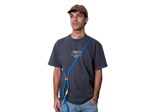 Повідець для собак Zee.Dog - Neopro Sapphire Hands-Free Leash, 120-240 см