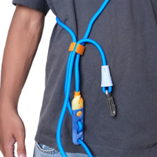 Повідець для собак Zee.Dog - Neopro Sapphire Hands-Free Leash, 120-240 см