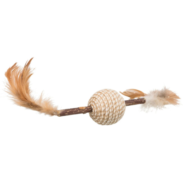 Іграшка для зубів TRIXIE Matatabi з пір'ям 