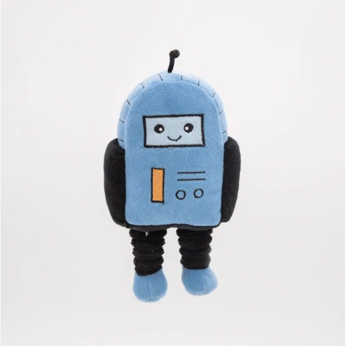 М'яка іграшка для собак робот ZippyPaws Rosco the Robot