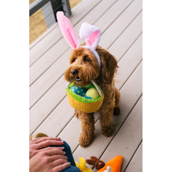 Іграшка для собак Hippity Hoppity - Egg Basket Pet Play