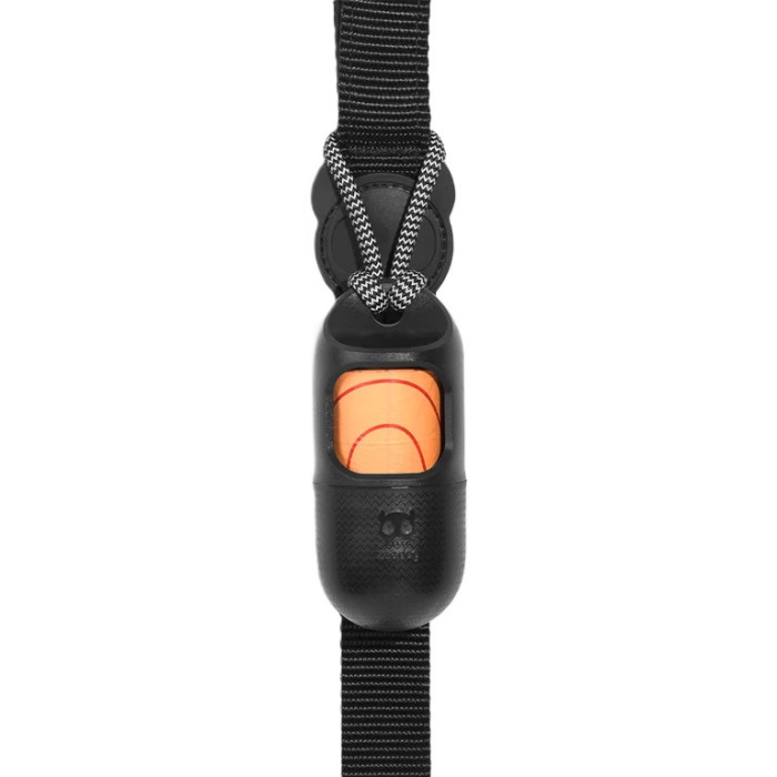 Диспенсер з рулоном пакетиків Zee.Dog - Poop Bag Dispenser Black 2.0
