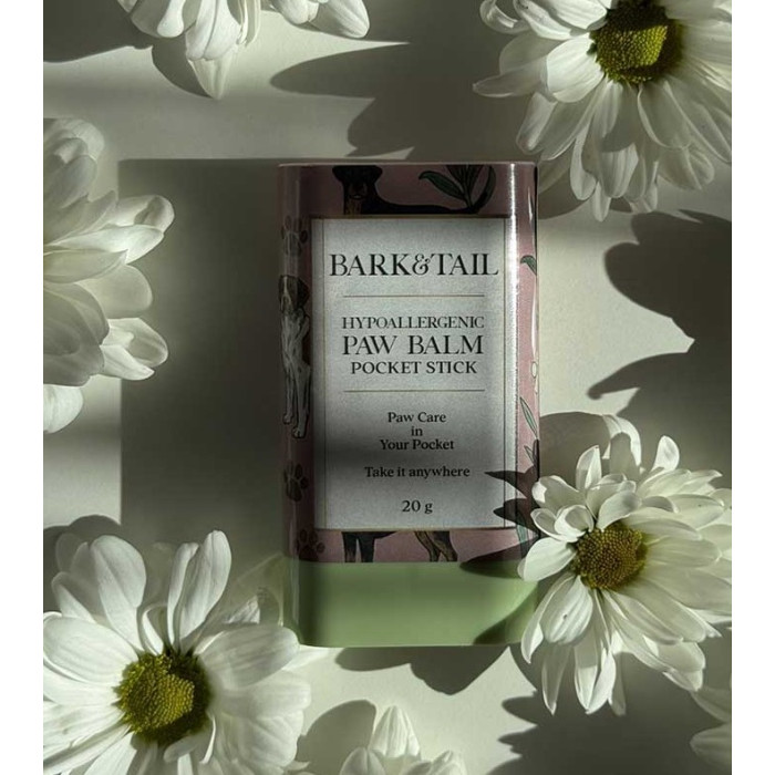 Захисний та зволожуючий гіпоалергенний бальзам для лап Bark Tail, 20 г