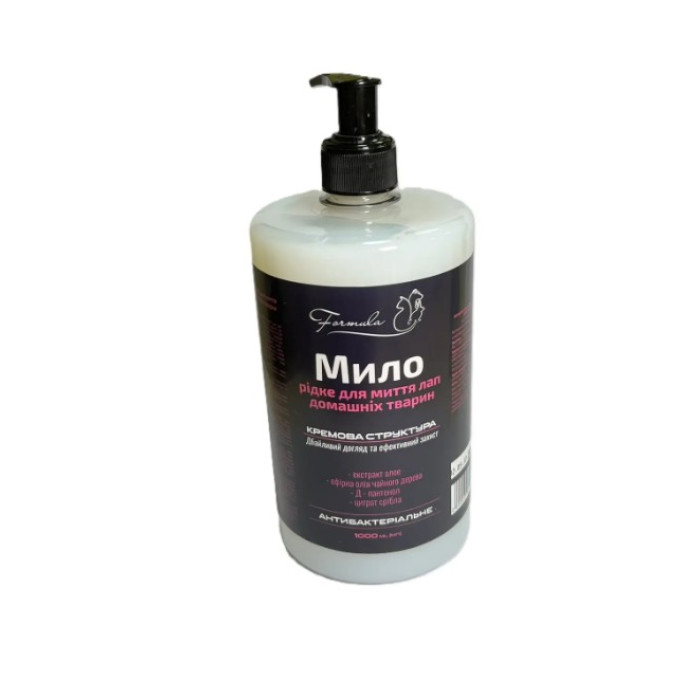 Мило рідке для миття лап Formula, 1000 мл