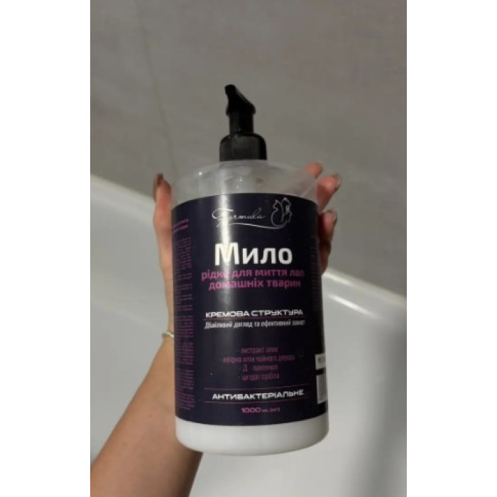 Мило рідке для миття лап Formula, 1000 мл