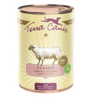 Вологий корм для собак Ягня з пшоном, кабачком Classic Menu Terracanis