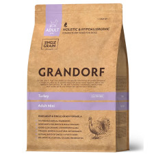 Сухий корм для собак Grandorf Adult Mini з індичкою від 1 року