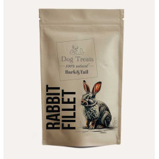 Натуральні ласощі для собак чіпси з філе кролика Bark Tail