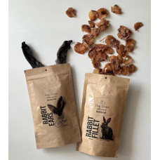 Натуральні ласощі для собак чіпси з філе кролика Bark Tail