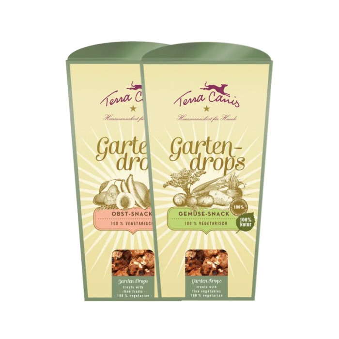 Смаколики для собак Веганське печиво GARDEN DROPS Terracanis