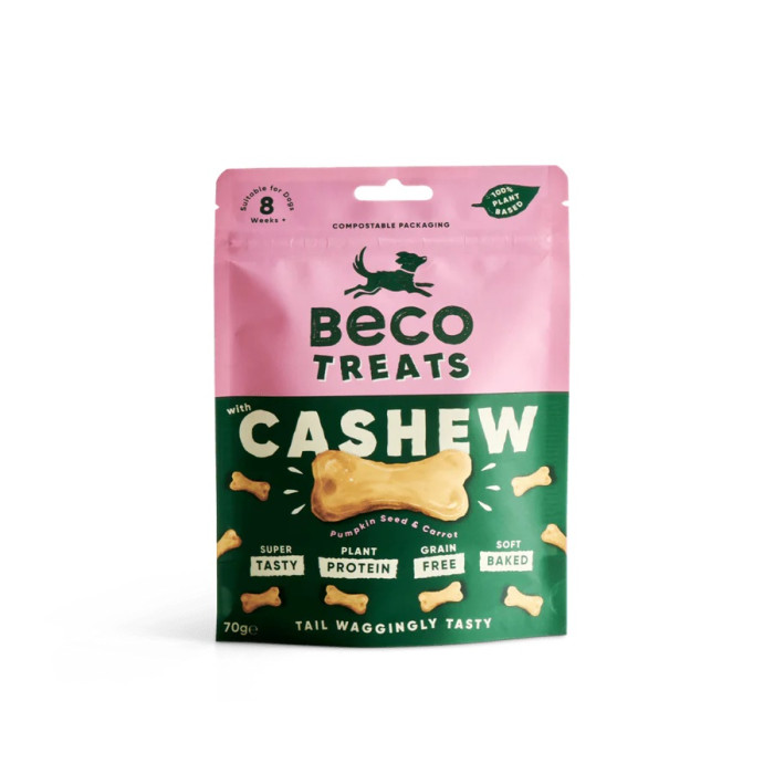 Печиво для собак Beco Pets Кеш'ю з гарбузовим насінням і морквою