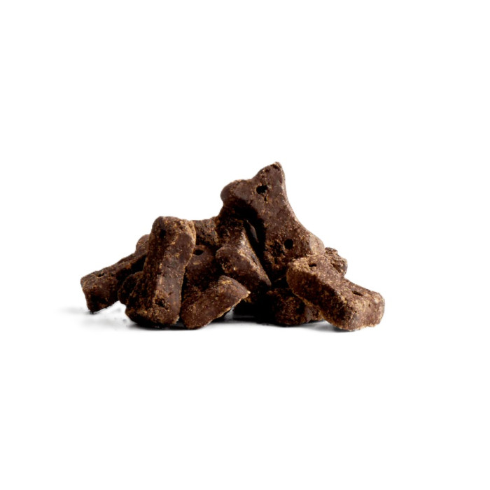 Печиво для собак Beco Pets Шоколад з керобом, ромашкою та кіноа 70 г.