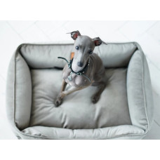 Лежак Dreamer Velour Gray