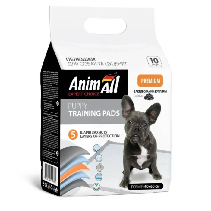 Пелюшки AnimAll 60х60 см, 10 шт.