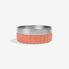 Миска для тварин на силіконовій основі Zee.Dog - Tuff Bowl Medium Mayo Star Clay