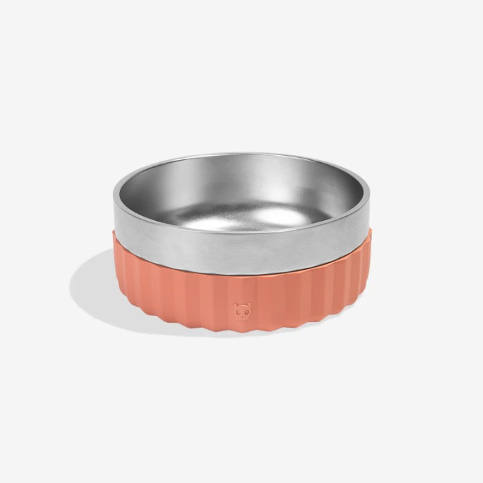 Миска для тварин на силіконовій основі Zee.Dog - Tuff Bowl Medium Mayo Star Clay