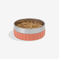 Миска для тварин на силіконовій основі Zee.Dog - Tuff Bowl Medium Mayo Star Clay