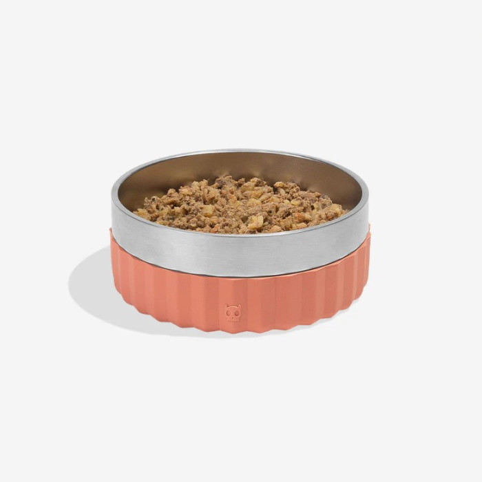 Миска для тварин на силіконовій основі Zee.Dog - Tuff Bowl Medium Mayo Star Clay