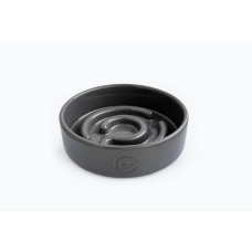 Керамічна миска для повільного годування для собак Graphite Ceramic Slow Feeder