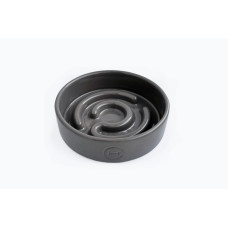 Керамічна миска для повільного годування для собак Graphite Ceramic Slow Feeder