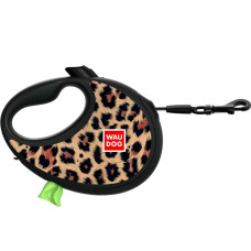 Повідець-рулетка для собак WAUDOG R-leash, S, до 12 кг, 3 м