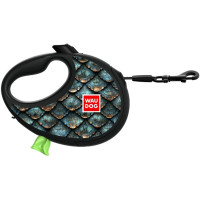 Повідець-рулетка для собак WAUDOG R-leash, S, до 12 кг, 3 м