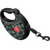 Повідець-рулетка для собак WAUDOG R-leash, S, до 12 кг, 3 м.