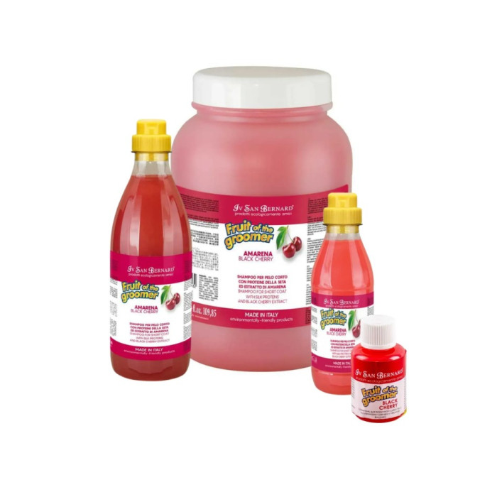 Шампунь Iv San Bernard Black Cherry для короткої шерсті
