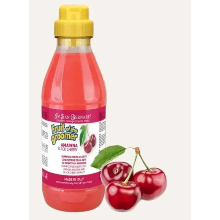 Шампунь Iv San Bernard Black Cherry для короткої шерсті