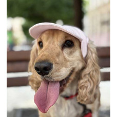Кепка для собак Hat-Dog льон Рожева